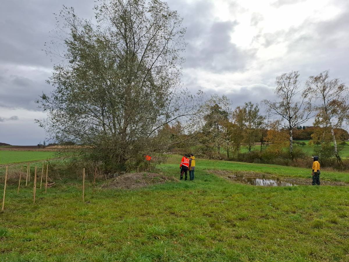 Mit grossem Einsatz waren die Jungjägerinnen und Jungjäger im Seebachtal unterwegs.